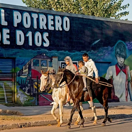 Conocé Villa Fiorito, donde empezó a jugar Diego Maradona